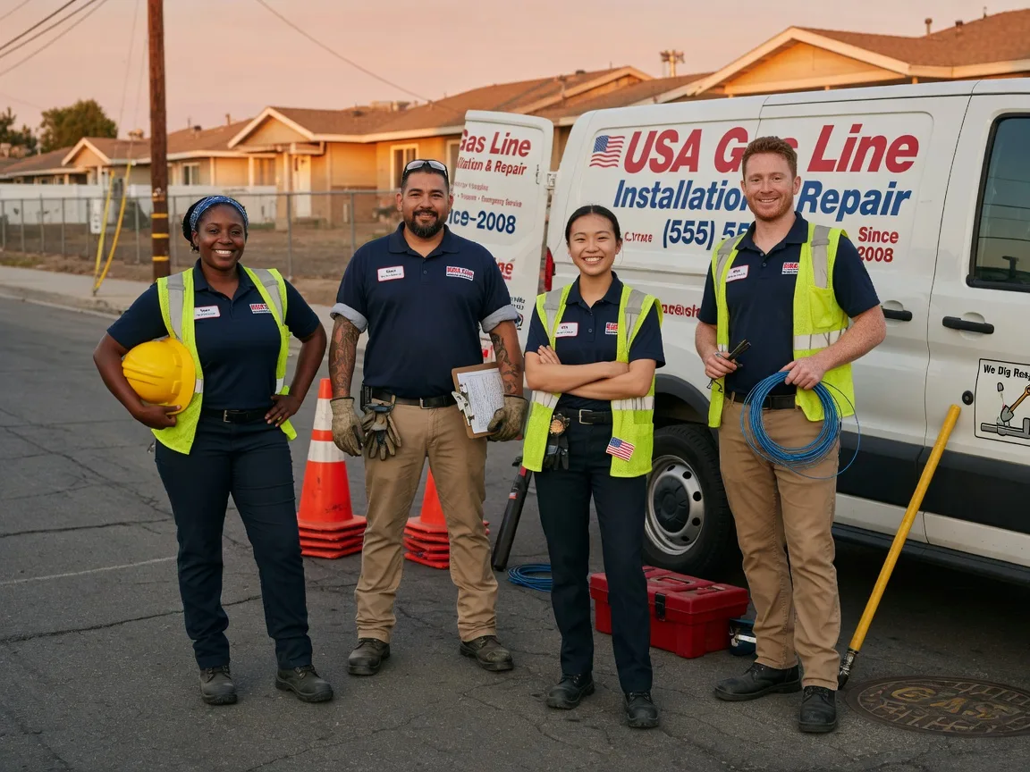 Gas Line Installation company in Cosmopolis, WA